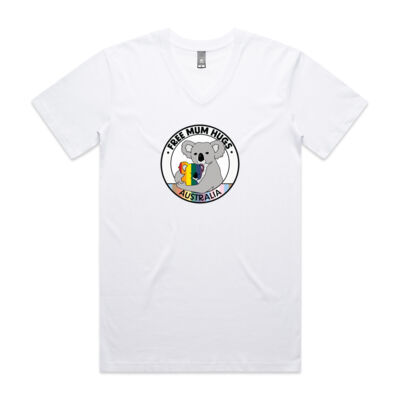 FMHFB - AS Colour - Tarmac V-Neck Tee - 5003 Sizes S > 2XL Thumbnail