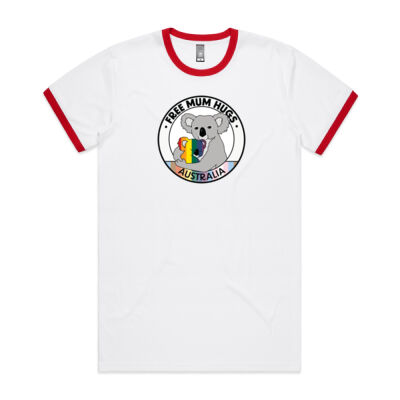 FMHFB - AS Colour Men's Ringer Tee - 5053 Sizes S > 2XL Thumbnail