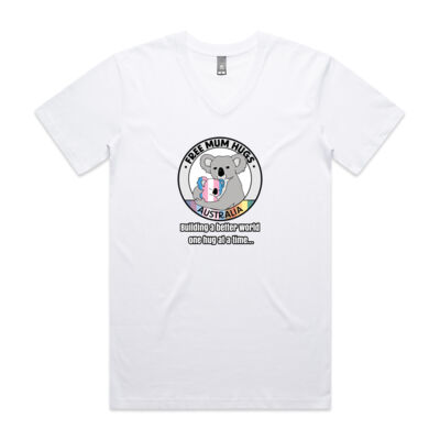 TLF - AS Colour - Tarmac V-Neck Tee - 5003  Sizes  S > 2XL Thumbnail