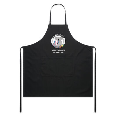 TLF - AS Colour  - Apron 1080 - 100% Cotton Canvas - Trans Logo + Building a Better World Thumbnail