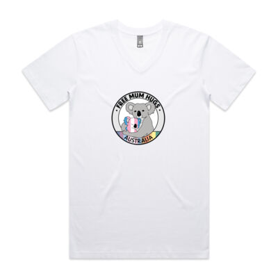 TLFB - AS Colour - Tarmac V-Neck Tee - 5003  Sizes  S > 2XL Thumbnail