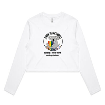 FMH - RTP - AS Colour - Crop Long Sleeve Tee - 4058 Sizes XS > XL Thumbnail