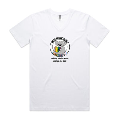 FMH - RTP - AS Colour - Tarmac V-Neck Tee - 5003  Sizes S > 2XL Thumbnail