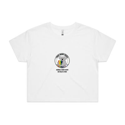 FMH - RTP - 	AS Colour - Crop Tee - 4062  Sizes XS > XL Thumbnail