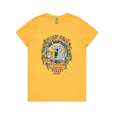 Sydney Mardi Gras & Fair Day 2026 Official Rainbow - AS Maple Tee XS - 2XL Thumbnail